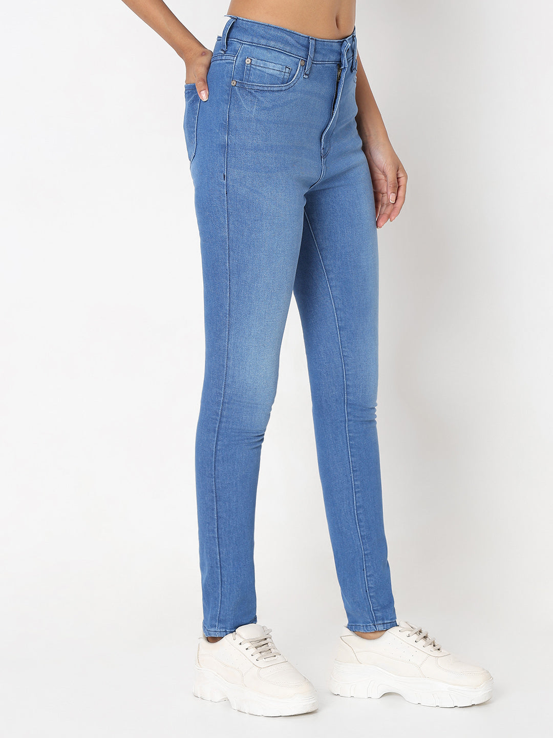 Spykar Women Skinny Fit High Rise Jeans