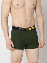 Underjeans Pack Of 2 Solid Regular Fit Trunks