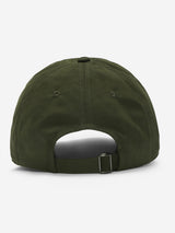 Men Olive Solid Cap
