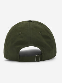 Men Olive Solid Cap