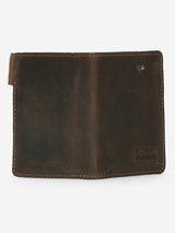 Dark Brown Solid Wallet