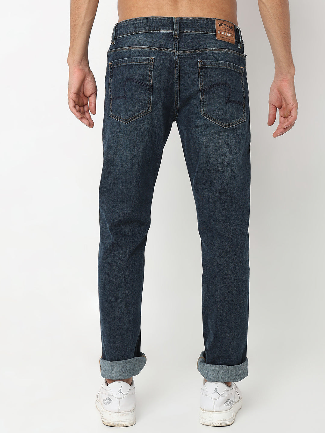 Spykar Men Light Fade Clean Look Cotton Jeans