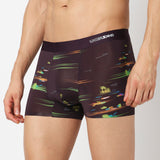 Underjeans Coffee Brown Nylon Blend Trunk