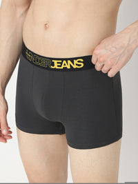 Underjeans Pack Of 2 Dark Grey & Olive Trunk