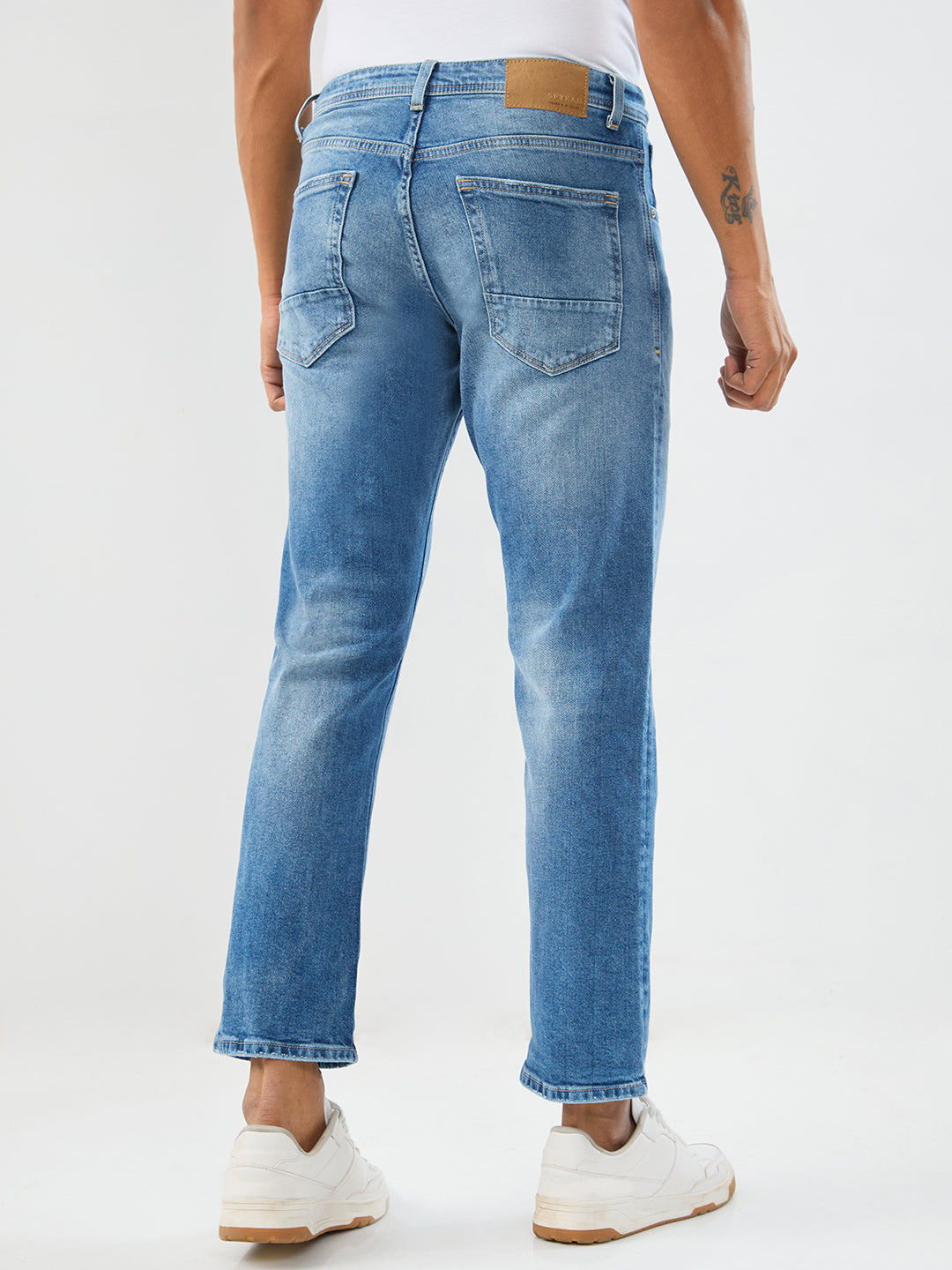 Men Chico Jeans Relaxed Fit Mid Blue Mid Rise