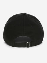 Men Black Solid Cap