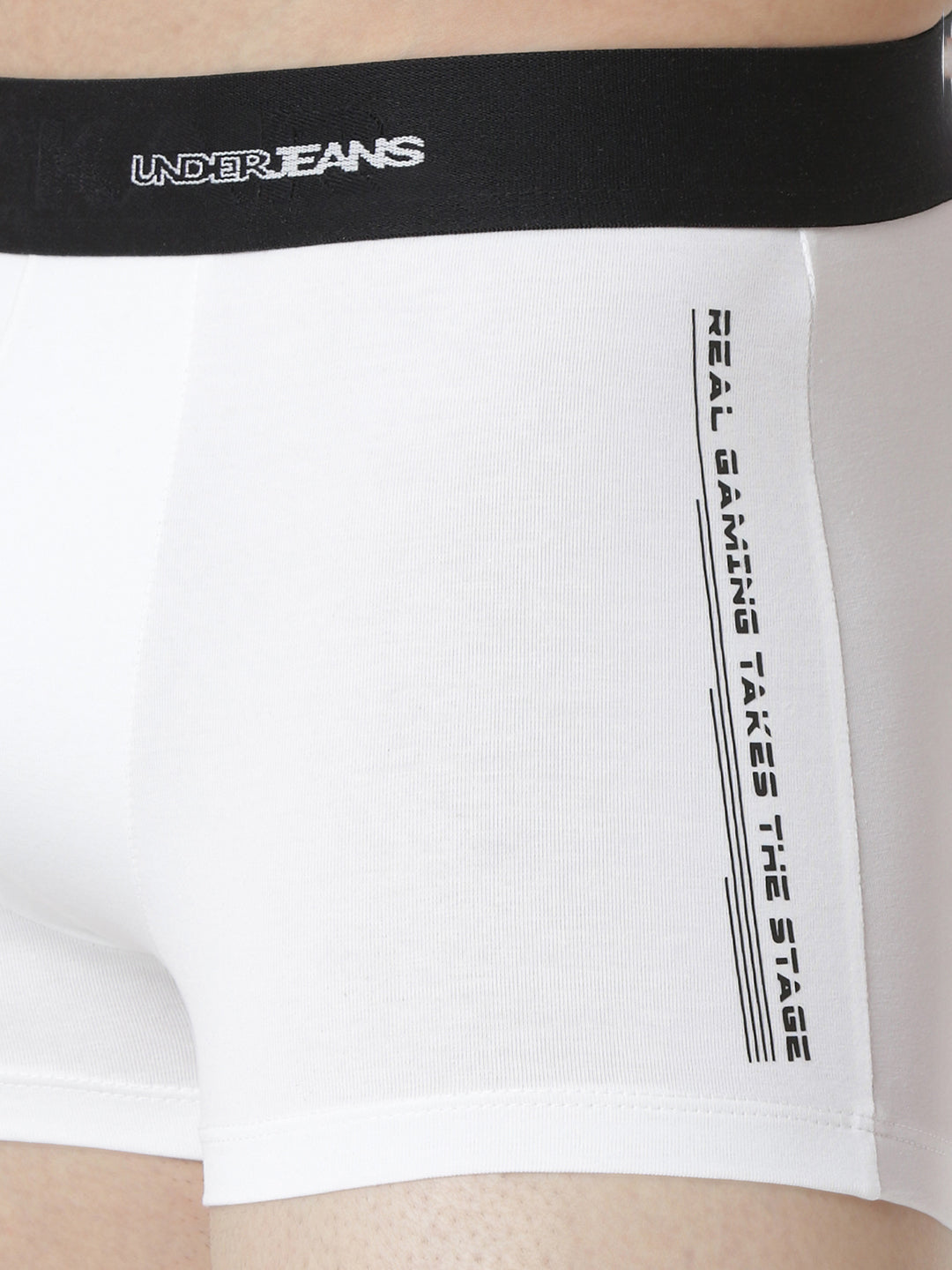 Underjeans White Regular Fit Trunk