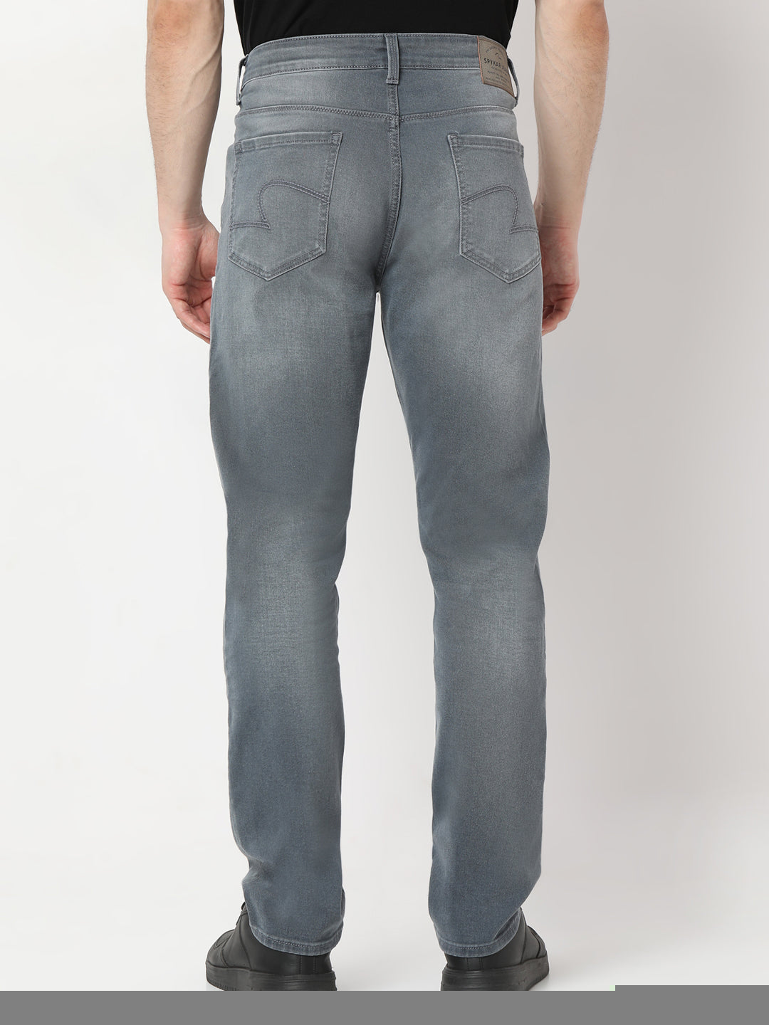 Spykar Regular Fit Mid Rise Jeans For Men