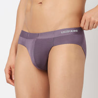 Underjeans Purple Modal Blend Brief