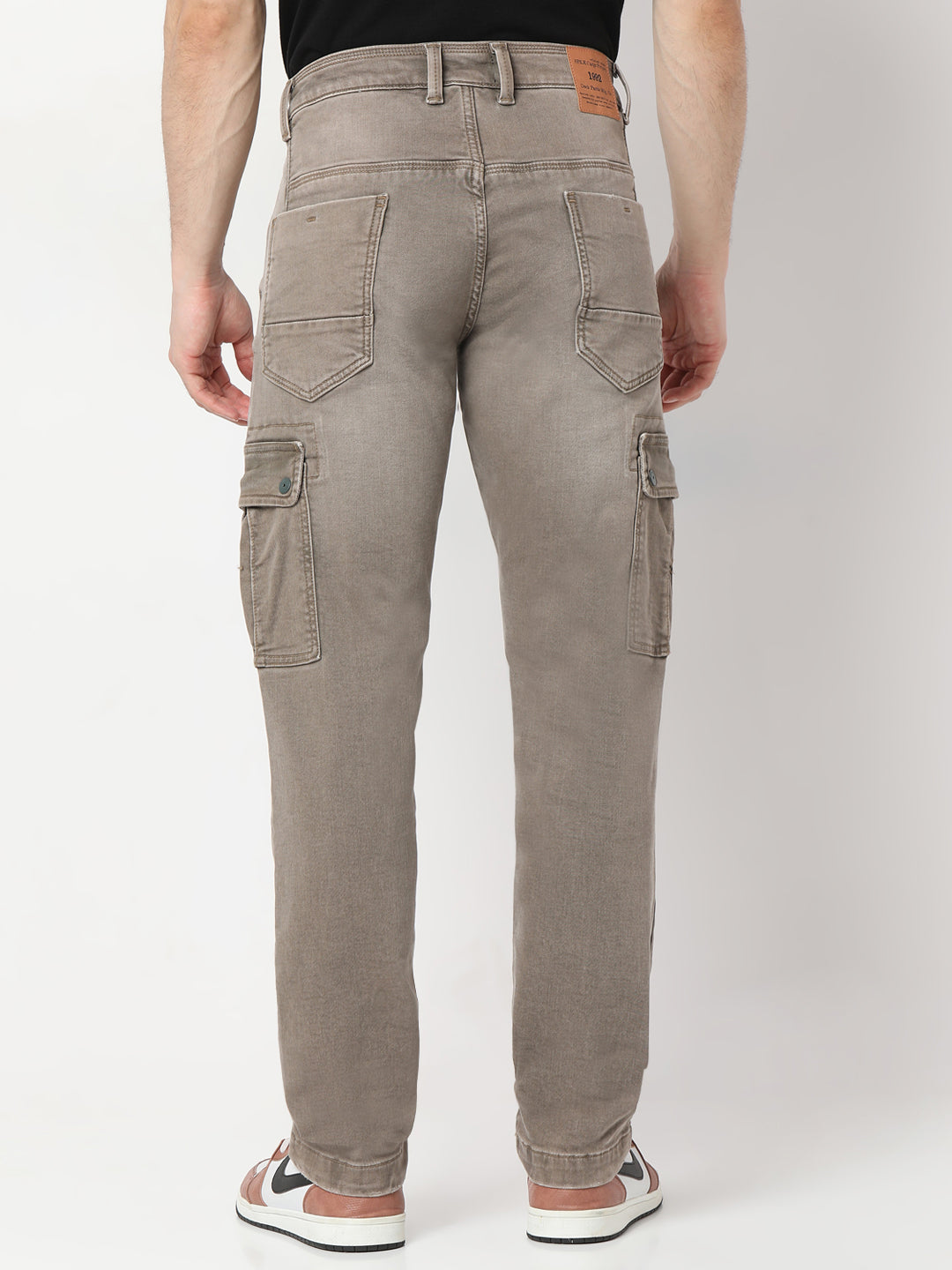 Spykar Regular Fit Mid Rise Jeans For Men