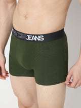 Underjeans Pack Of 2 Navy & Olive Trunk