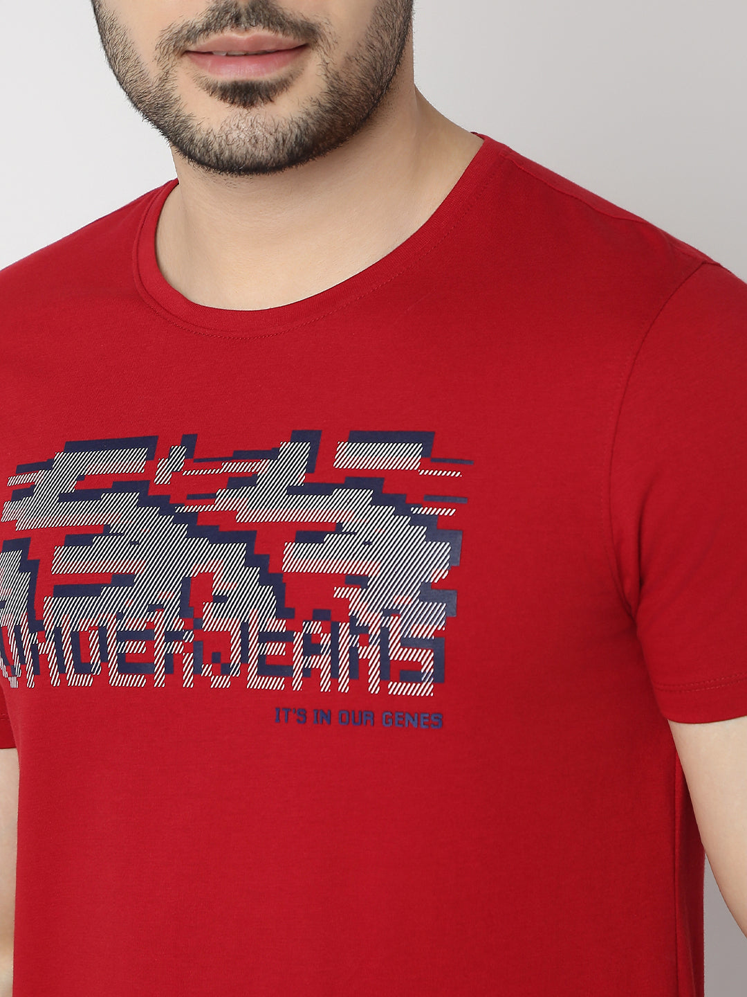 Underjeans T-Shirt Regular Fit Red
