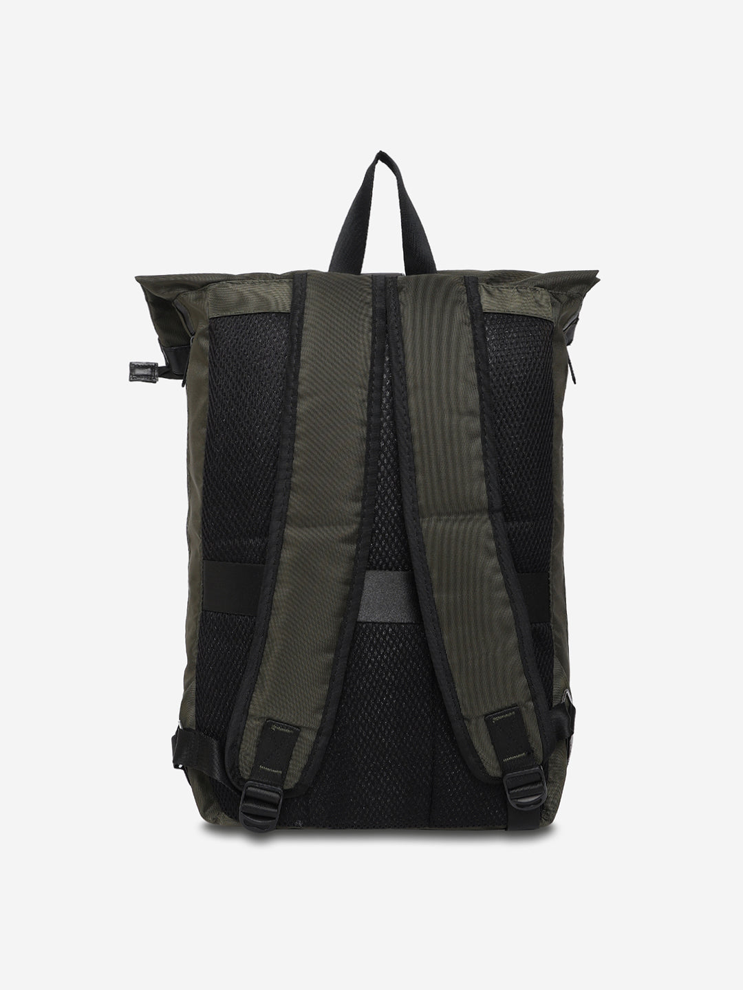 Unisex Olive Polyester Backpack