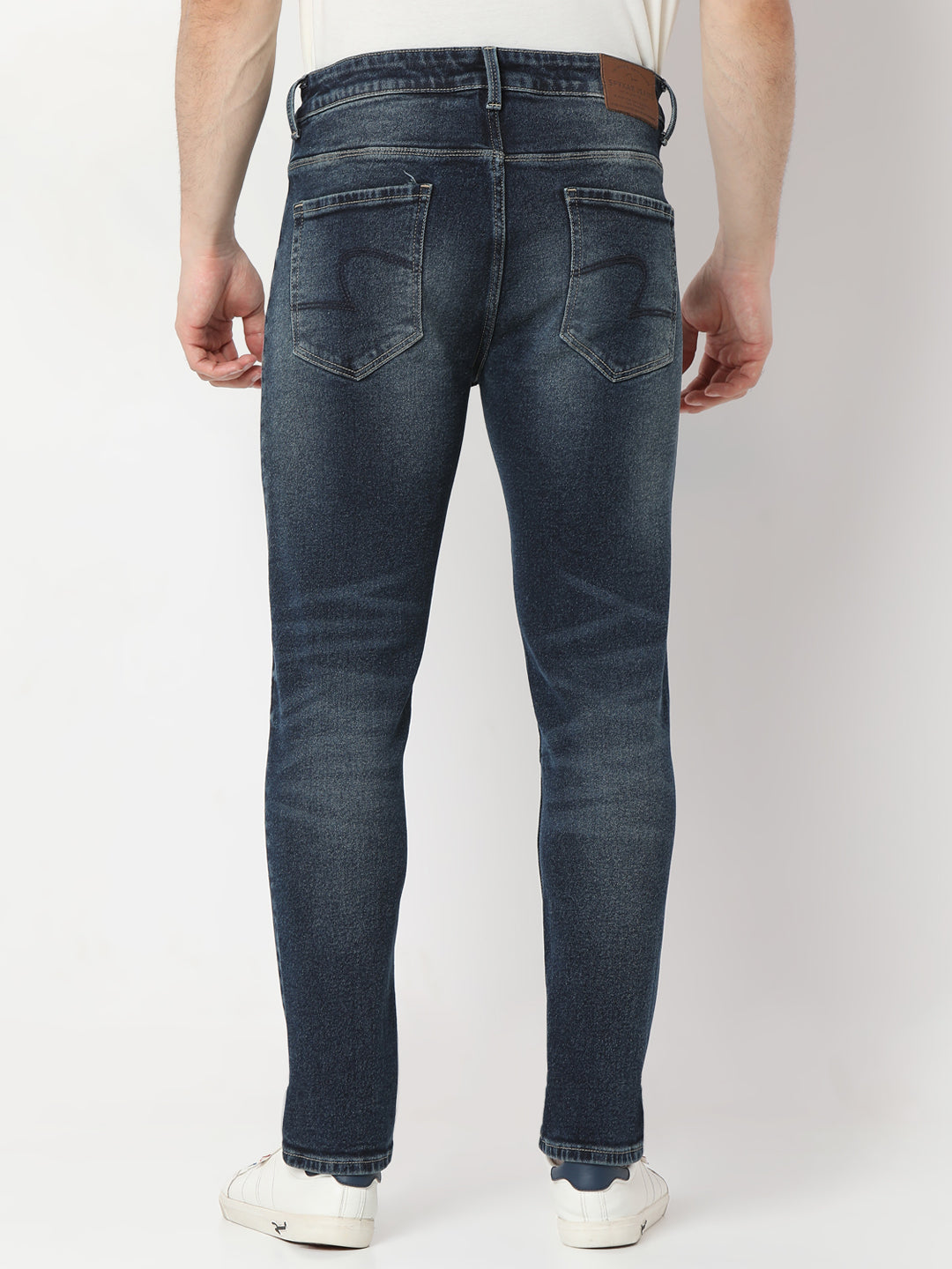 Spykar Regular Fit Mid Rise Jeans For Men