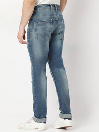 Men Nico Jeans Skinny Fit Blue Low Rise
