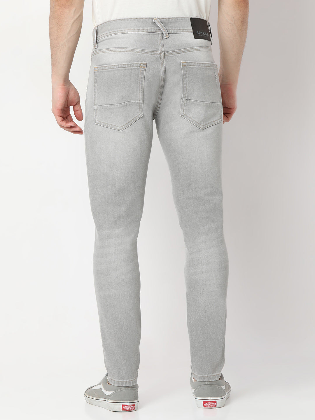 Spykar Slim Fit Mid Rise Jeans For Men