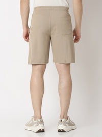 Underjeans Shorts Regular Fit Khaki Mid-Rise