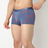 Underjeans Blue Regular Fit Ultrasoft Trunk