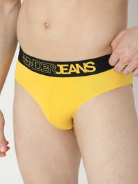 Underjeans Yellow & Black Brief