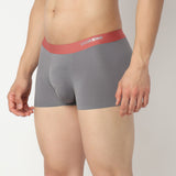 Underjeans Grey Regular Fit Ultrasoft Trunk