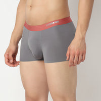 Underjeans Grey Regular Fit Ultrasoft Trunk