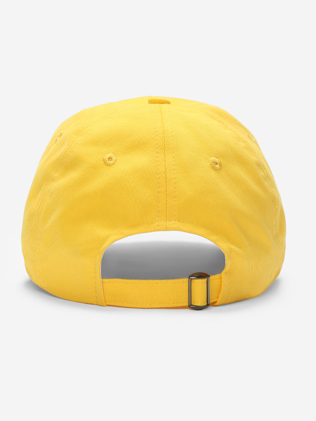 Men Yellow Solid Cap