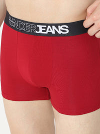 Underjeans Pack Of 2 Solid Regular Fit Trunks