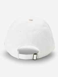 Men White Beige Solid Cap