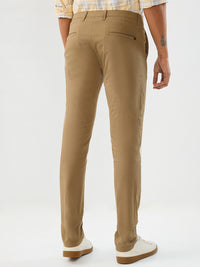 Men Trouser Slim Fit Clay Mid Rise