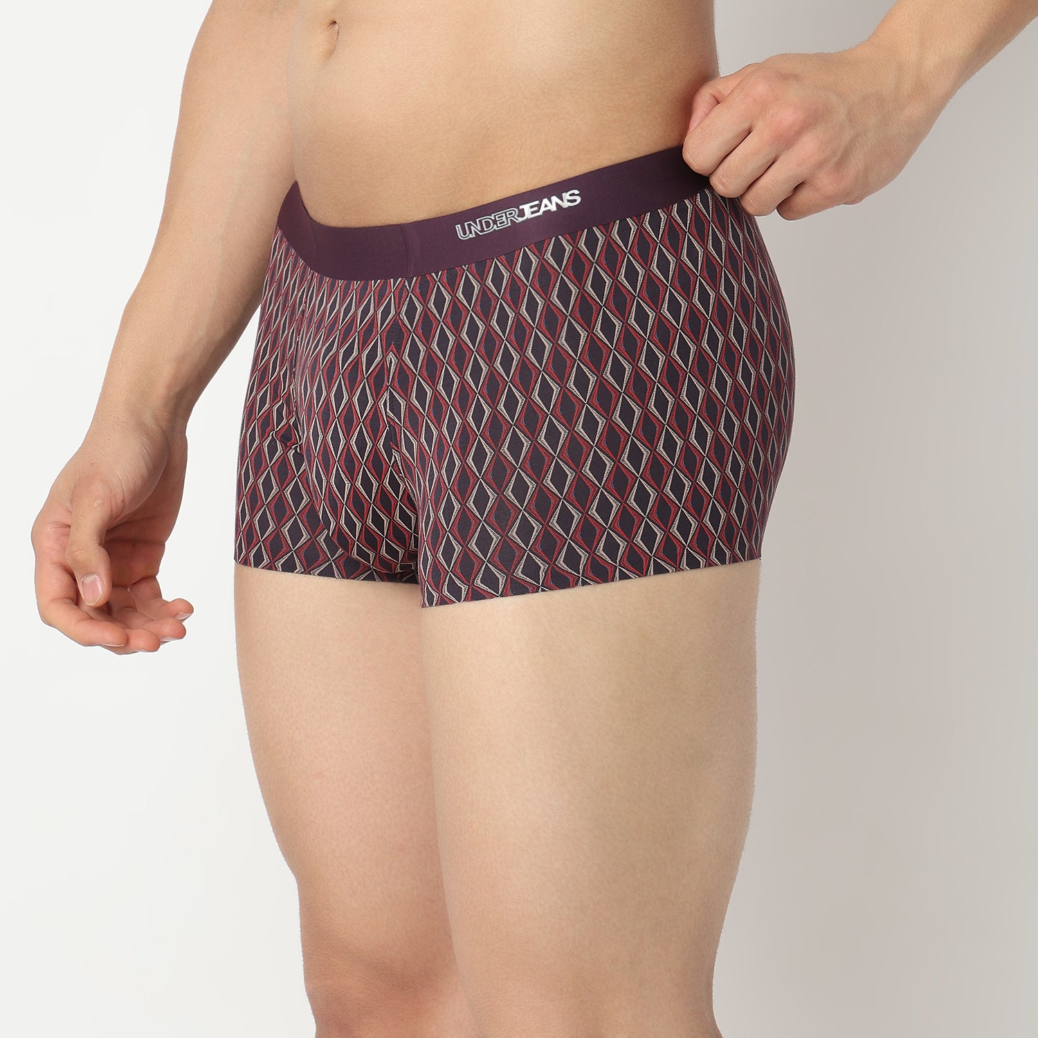 Underjeans Wine Regular Fit Ultrasoft Trunk