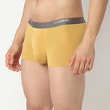 Underjeans Yellow Regular Fit Ultrasoft Trunk