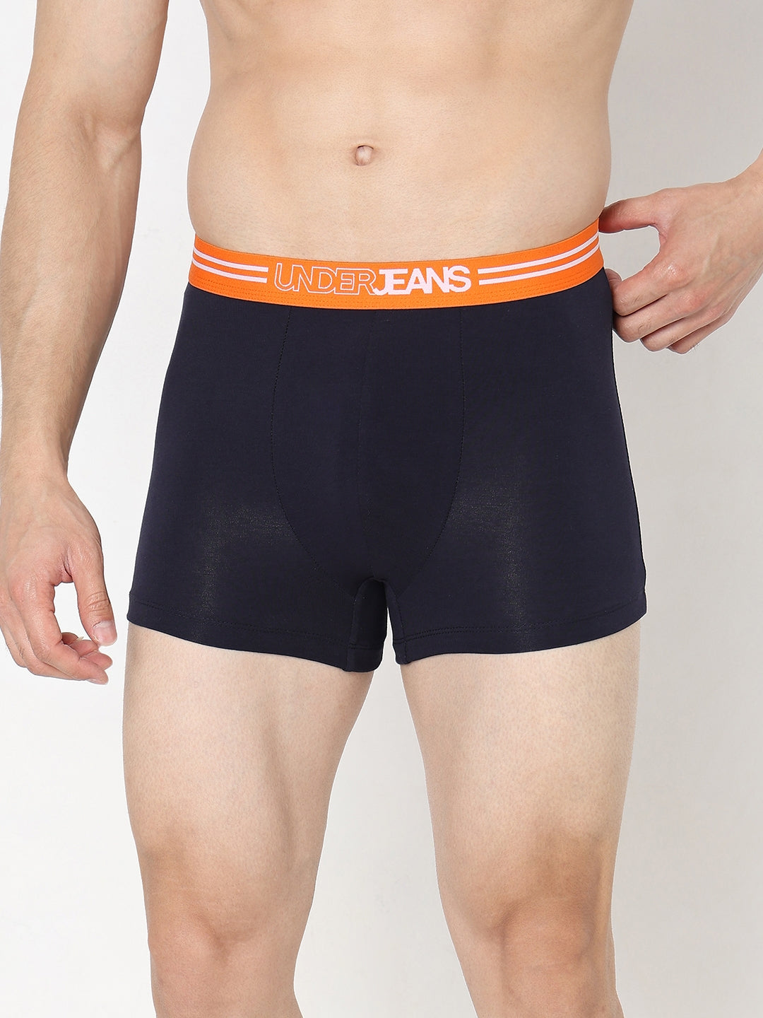 Underjeans by Spykar Men Premium Navy Trunk