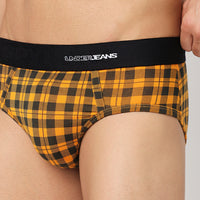 Underjeans Pack Of 3 Cotton Blend Mid-Rise Briefs