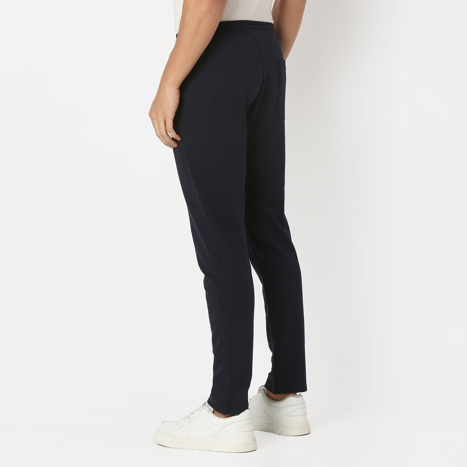 UnderJeans by Spykar Men Basic Navy1 Lounge Pants