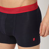 Underjeans Pack Of 2 Cotton Blend Solid Mid-Rise Trunks