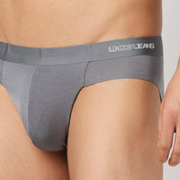 Underjeans Steel Grey Modal Blend Brief