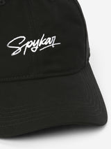 Men Black Solid Cap