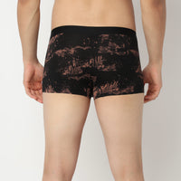 Underjeans Black Rust Regular Fit Ultrasoft Trunk