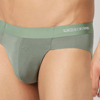 Underjeans Olive Modal Blend Brief