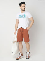 Underjeans Shorts Regular Fit Rust