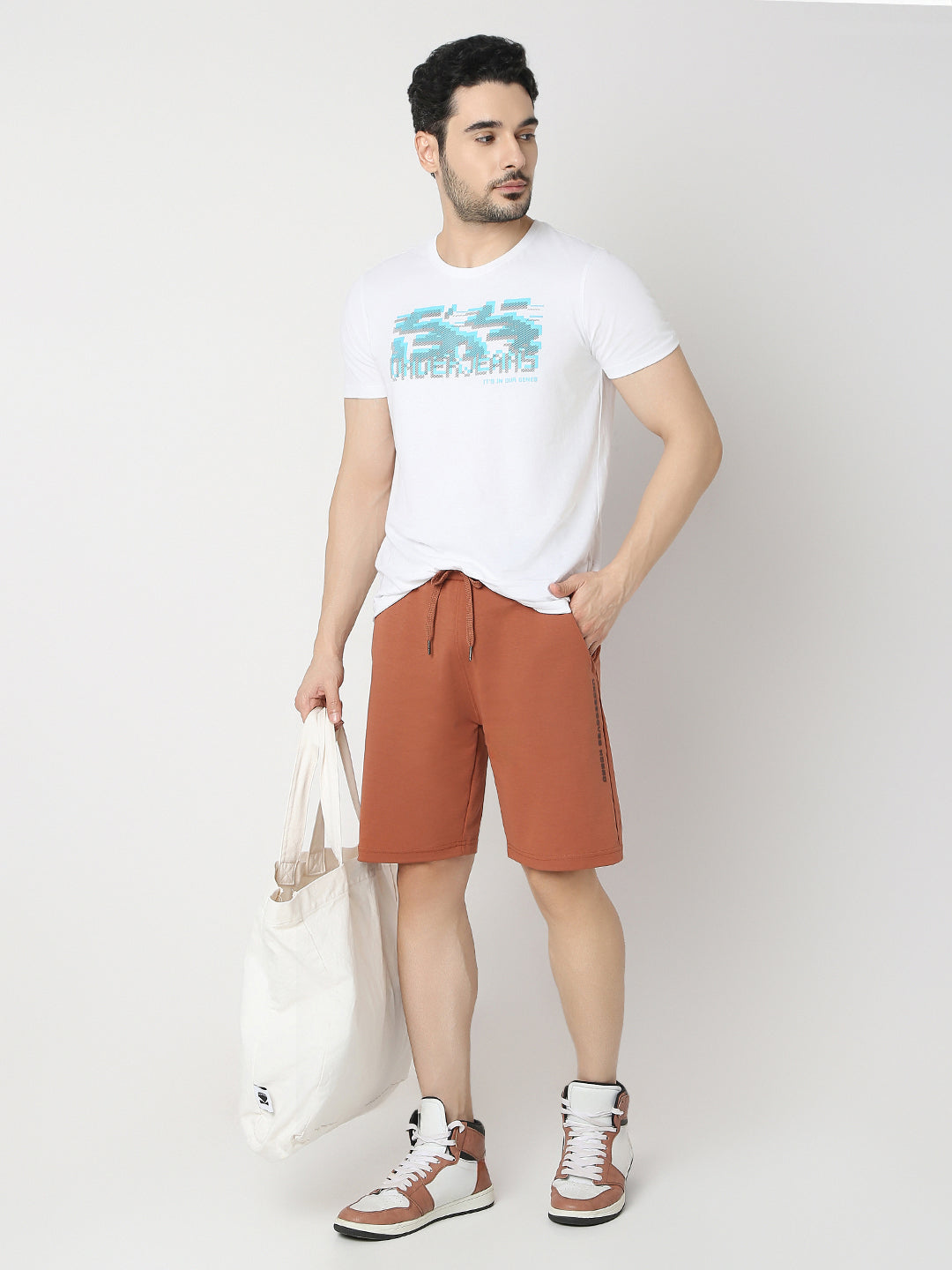 Underjeans Shorts Regular Fit Rust