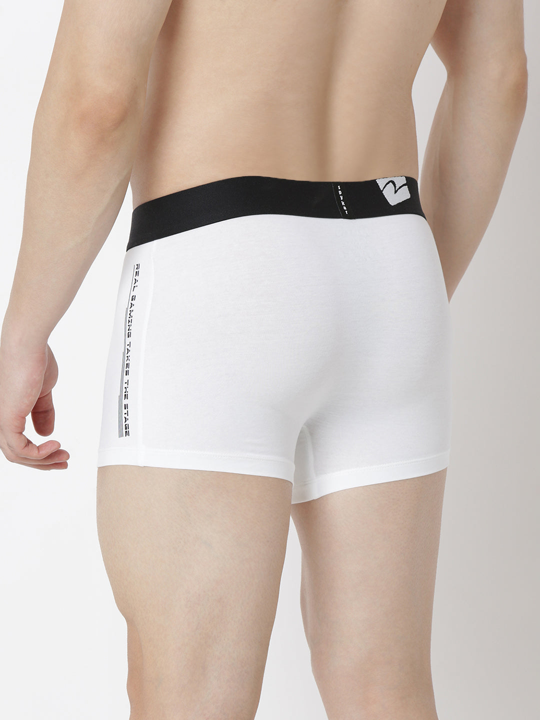 Underjeans White Regular Fit Trunk