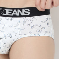 Underjeans White Ultrasoft Brief