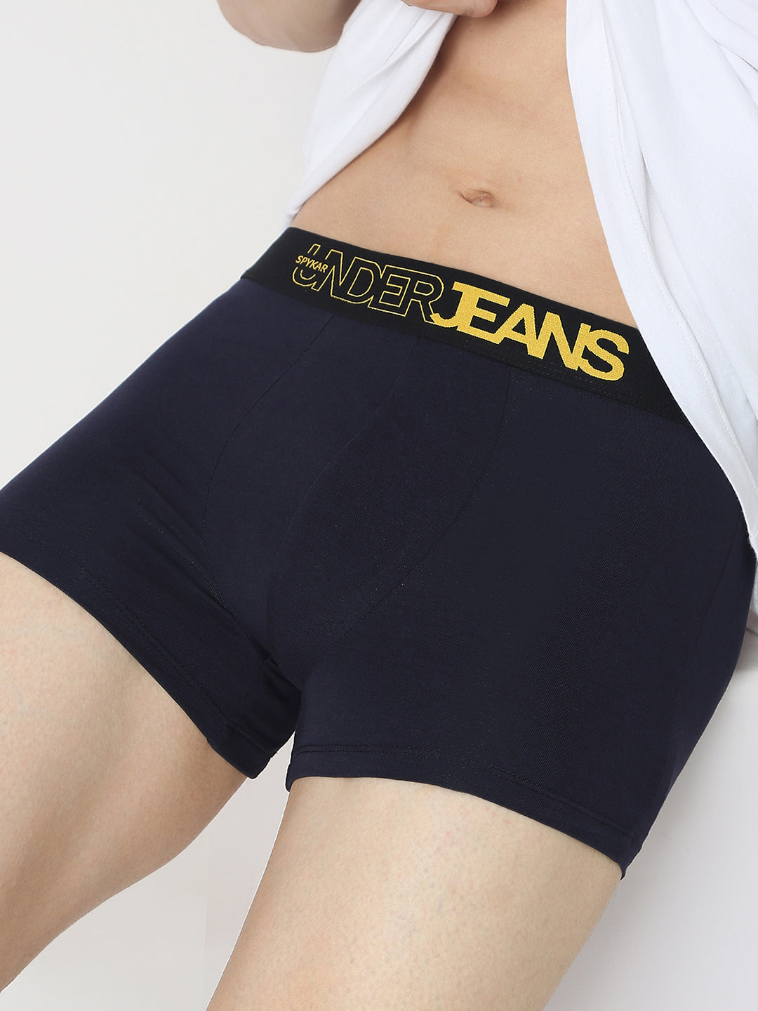 Underjeans Pack Of 2 Navy & Olive Trunk