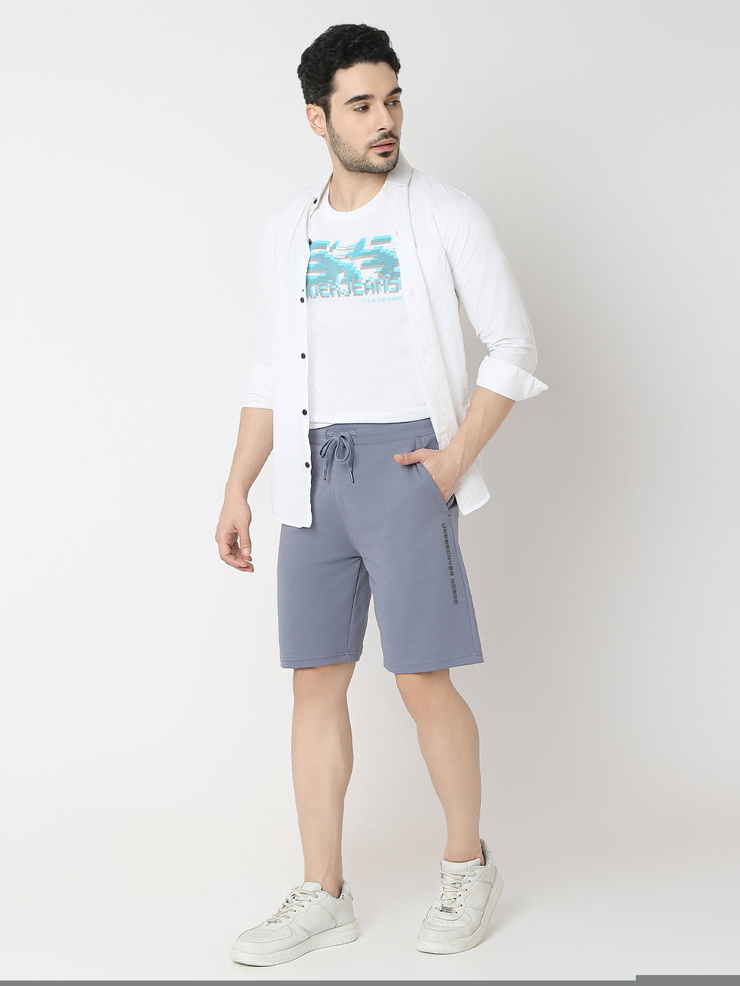 Underjeans Shorts Regular Fit Blue