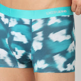 Underjeans Teal Blue Modal Blend Trunk