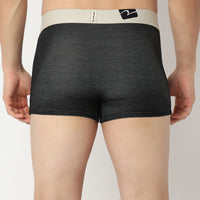 Underjeans Black Regular Fit Ultrasoft Trunk