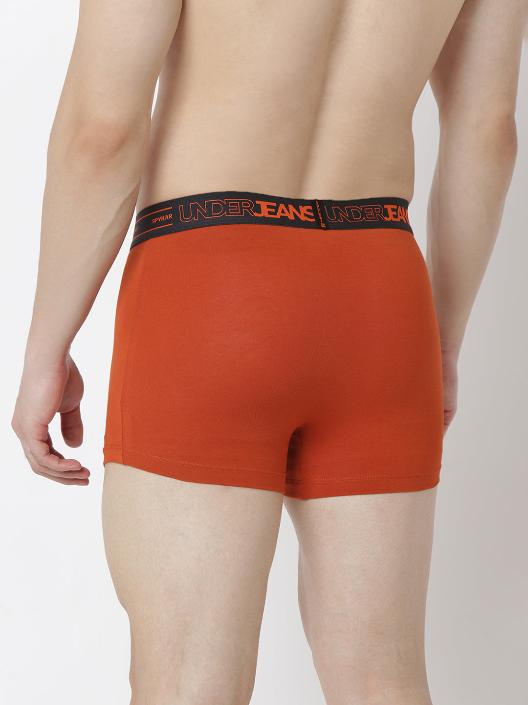 Underjeans By Spykar Men Premium Orange Trunk