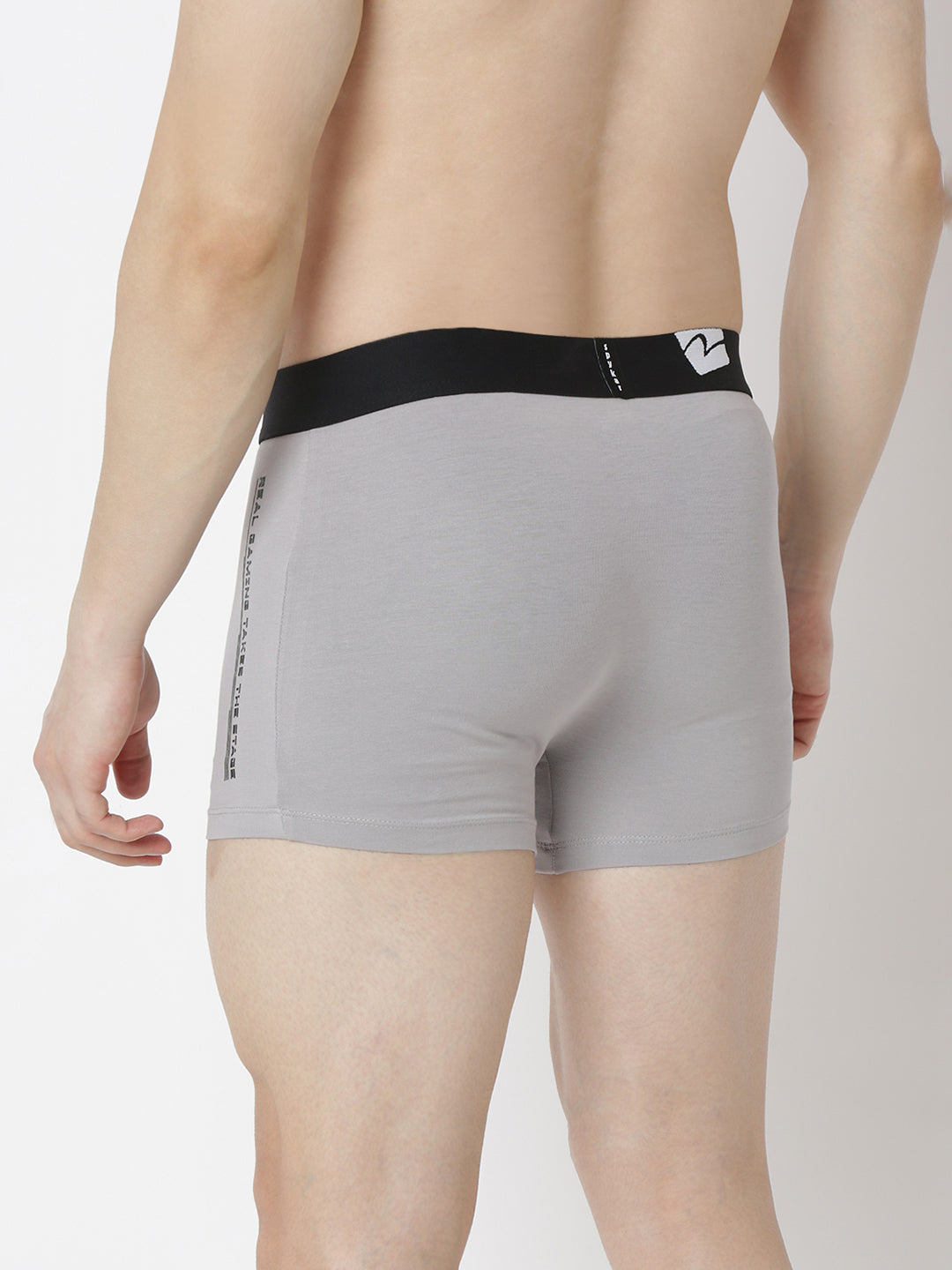 Underjeans Grey Regular Fit Trunk