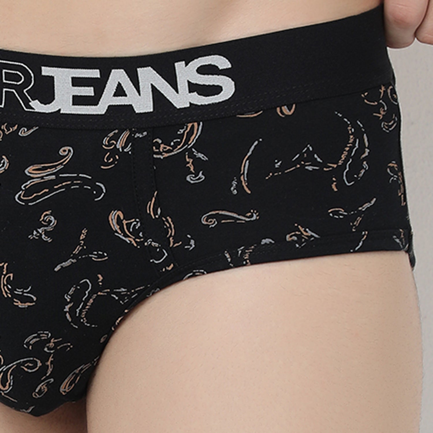 Underjeans Dark Grey Ultrasoft Brief